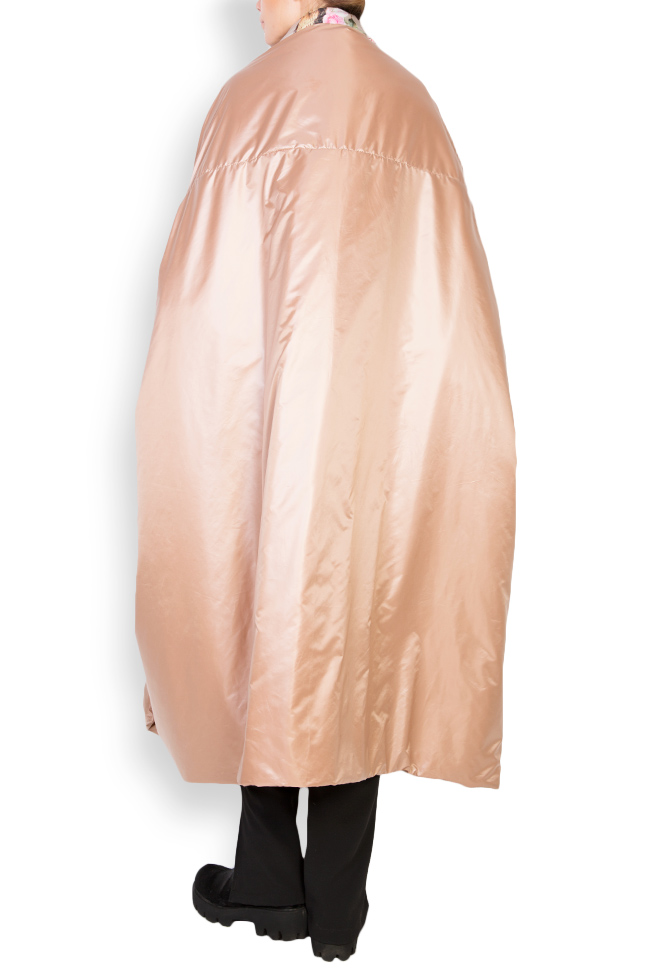 Manteau surdimensionné en nylon Pink Poncho Studio Cabal image 2