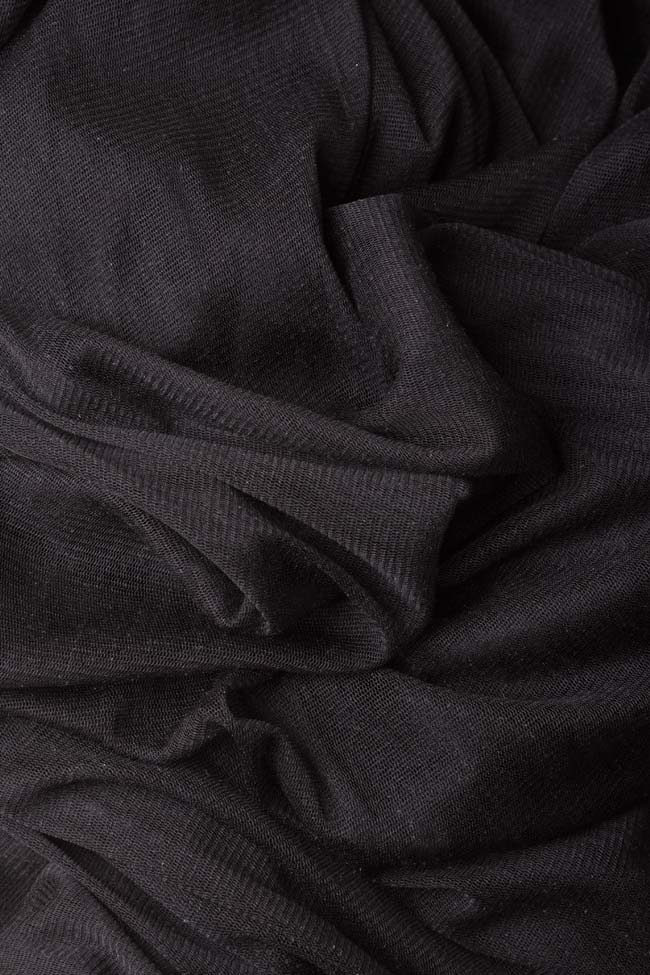 Robe en tulle de soie et dentelle Chantilly Aureliana image 5