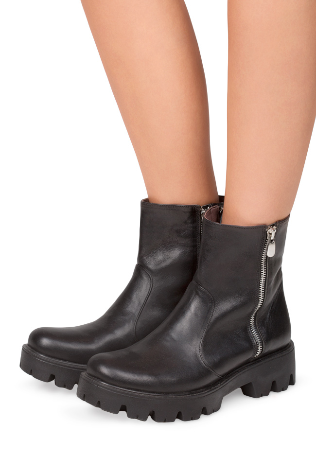 Bottines en cuir Zenon image 3