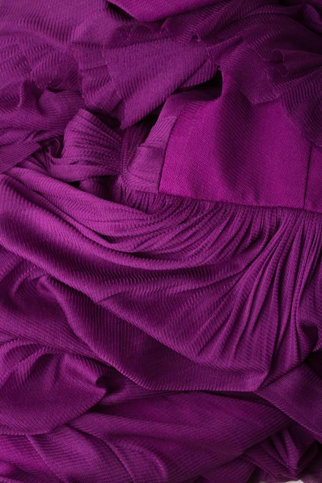 Robe en tulle de soie avec les épaules dénudées Maia Ratiu image 4