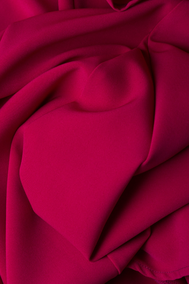 Robe en crêpe de coton avec col tunique Bluzat image 4