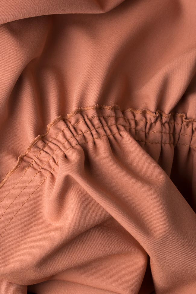 Robe asymétrique en crêpe de coton Bluzat image 4