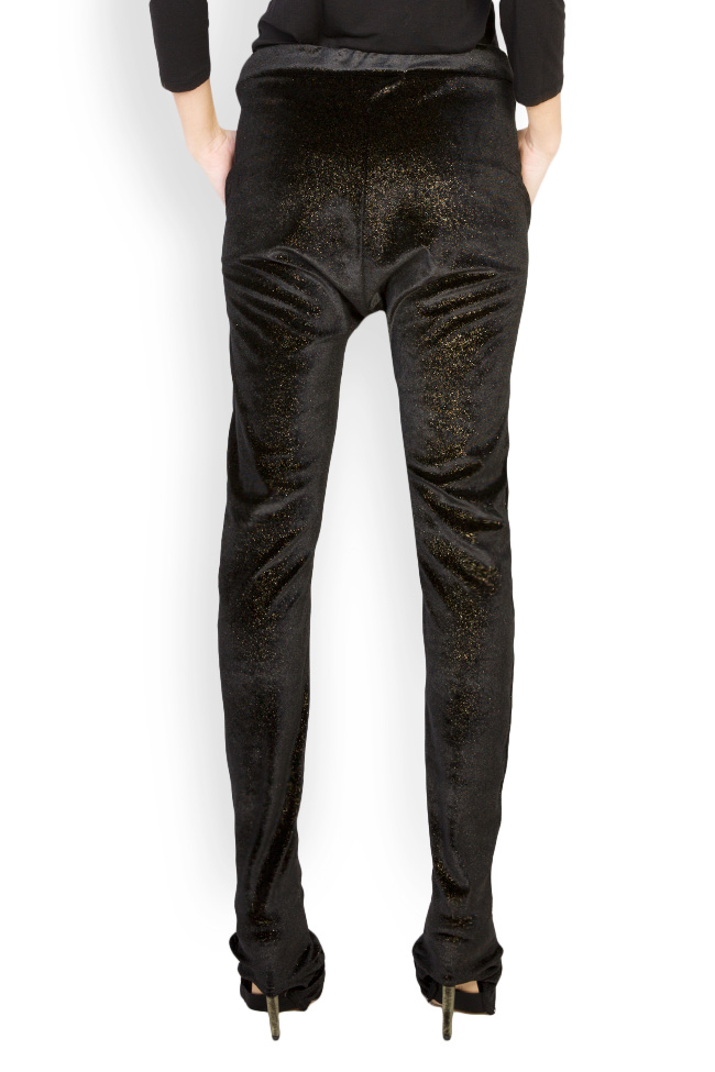 Pantalon en velours métallisé Dada Studio Cabal image 2