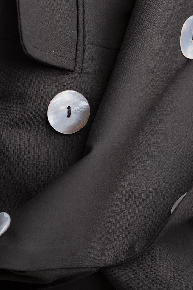 Asymmetric cotton-blend vest Bluzat image 4