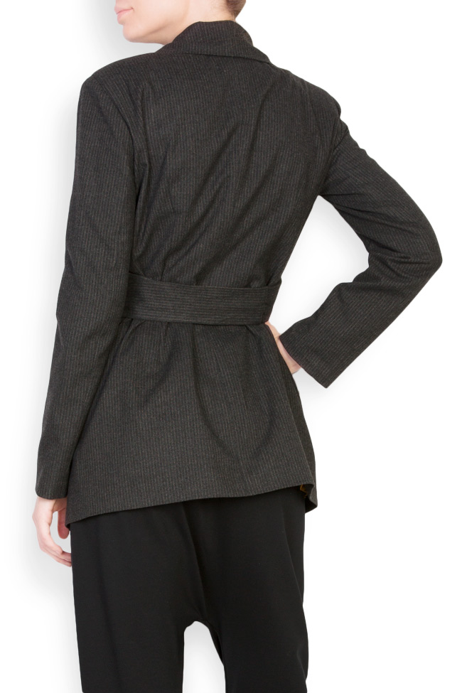 Belted wool blazer Bluzat image 2