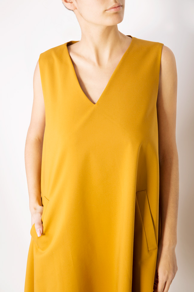 Cotton-blend oversized midi dress Undress image 3