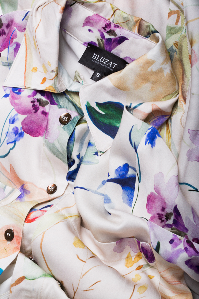 Tobe type chemise en viscose à imprimé floral Bluzat image 4