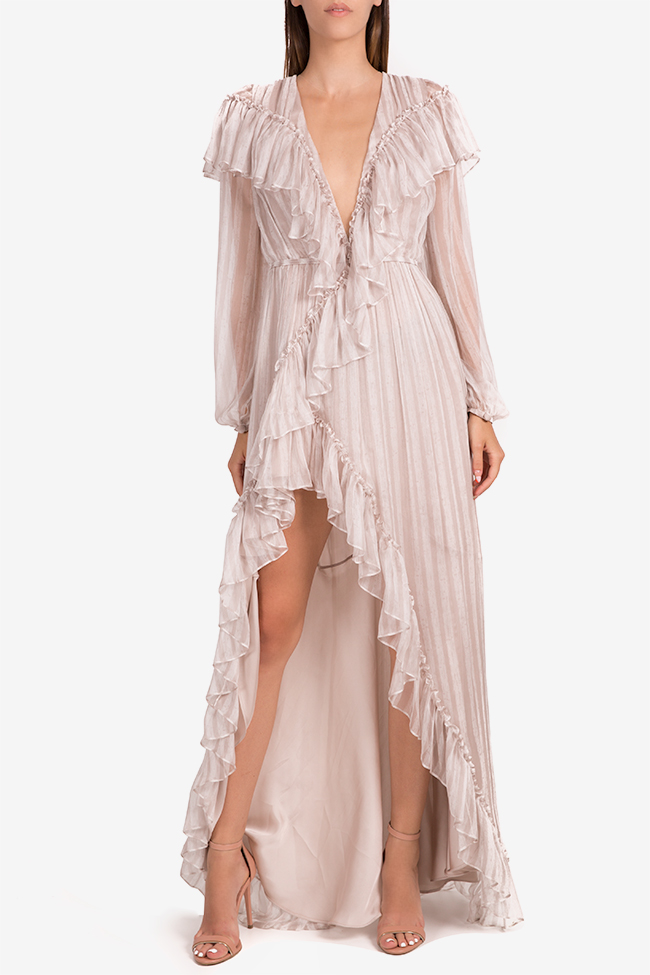 فستان طويل من الحرير  نيكول اينيا image 1