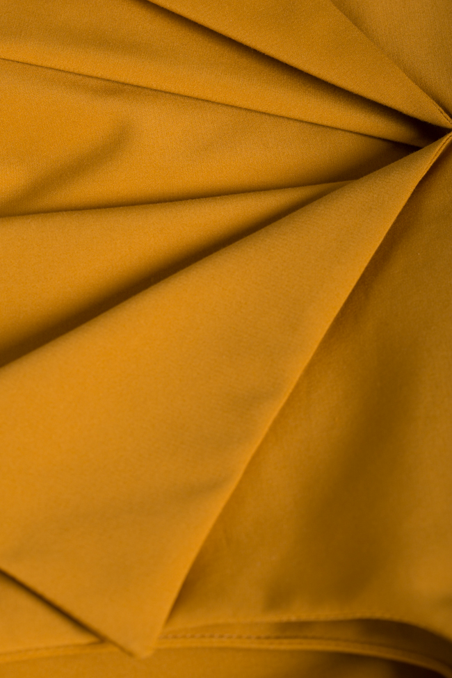 Robe surdimensionnée drapée en mélange de coton Undress image 4