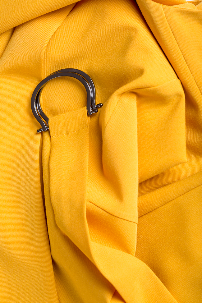 Robe en crêpe avec cordon détachable Amira Couture de Marie image 4