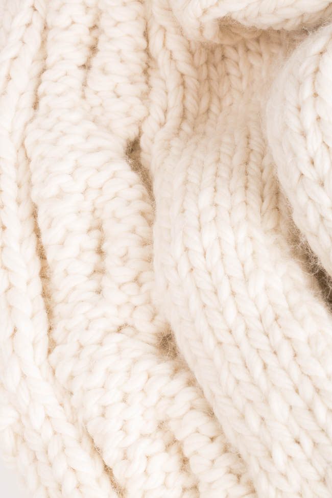 Confine animation protein NARRO | Fular tricotat din lana | WE LOVE COUTURE