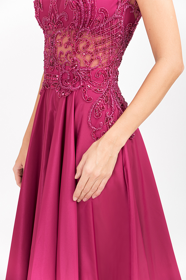 Embellished lace taffeta gown Bien Savvy image 3