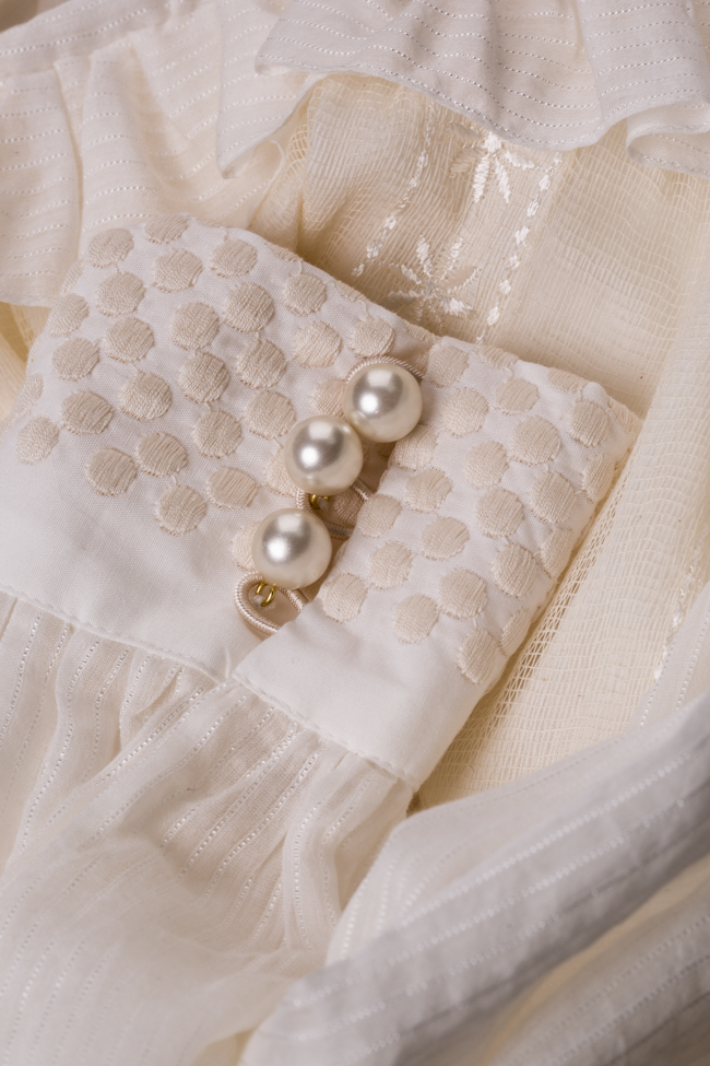 Robe mini en coton brodé Marie Antoinette I Love Parlor image 4