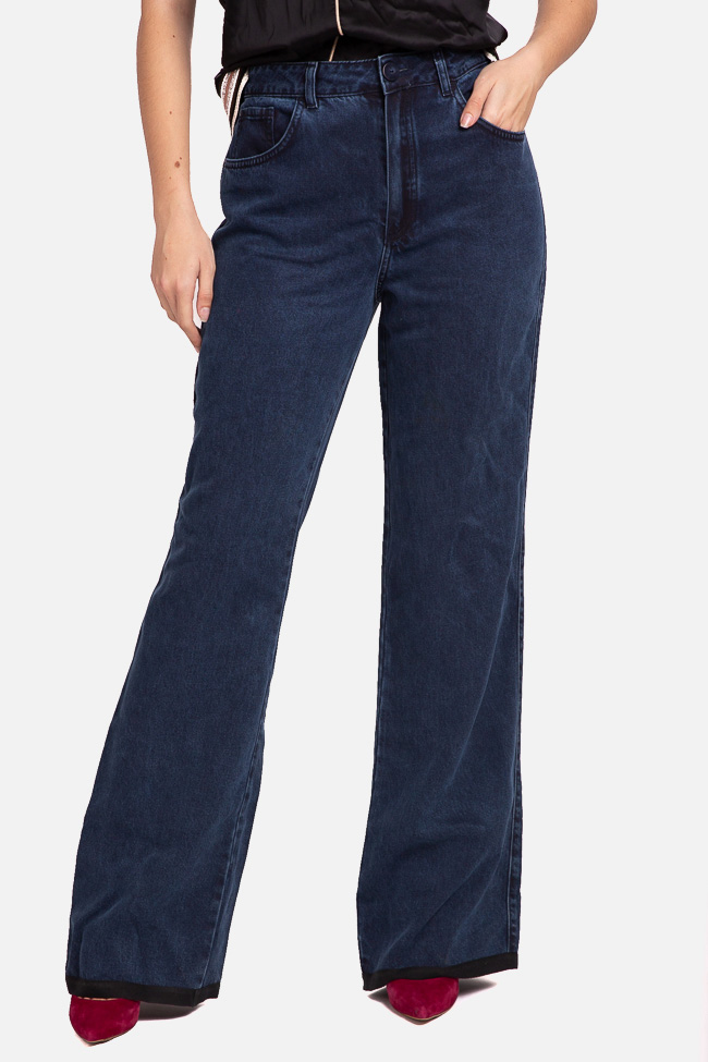 Jeans bleumarin  Massimo Dutti imagine 0