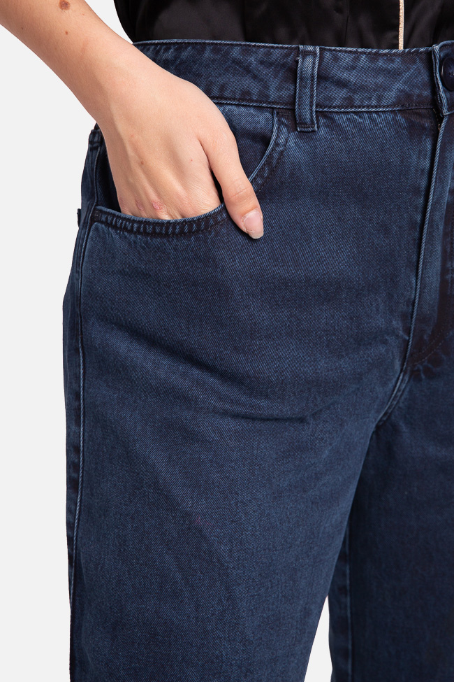 Jeans bleumarin  Massimo Dutti imagine 2