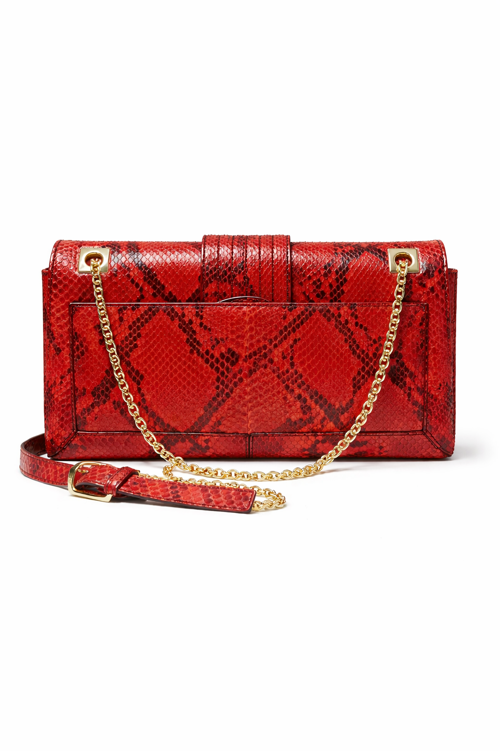 Poseta din piele de sarpe FENDI Fendi imagine 1